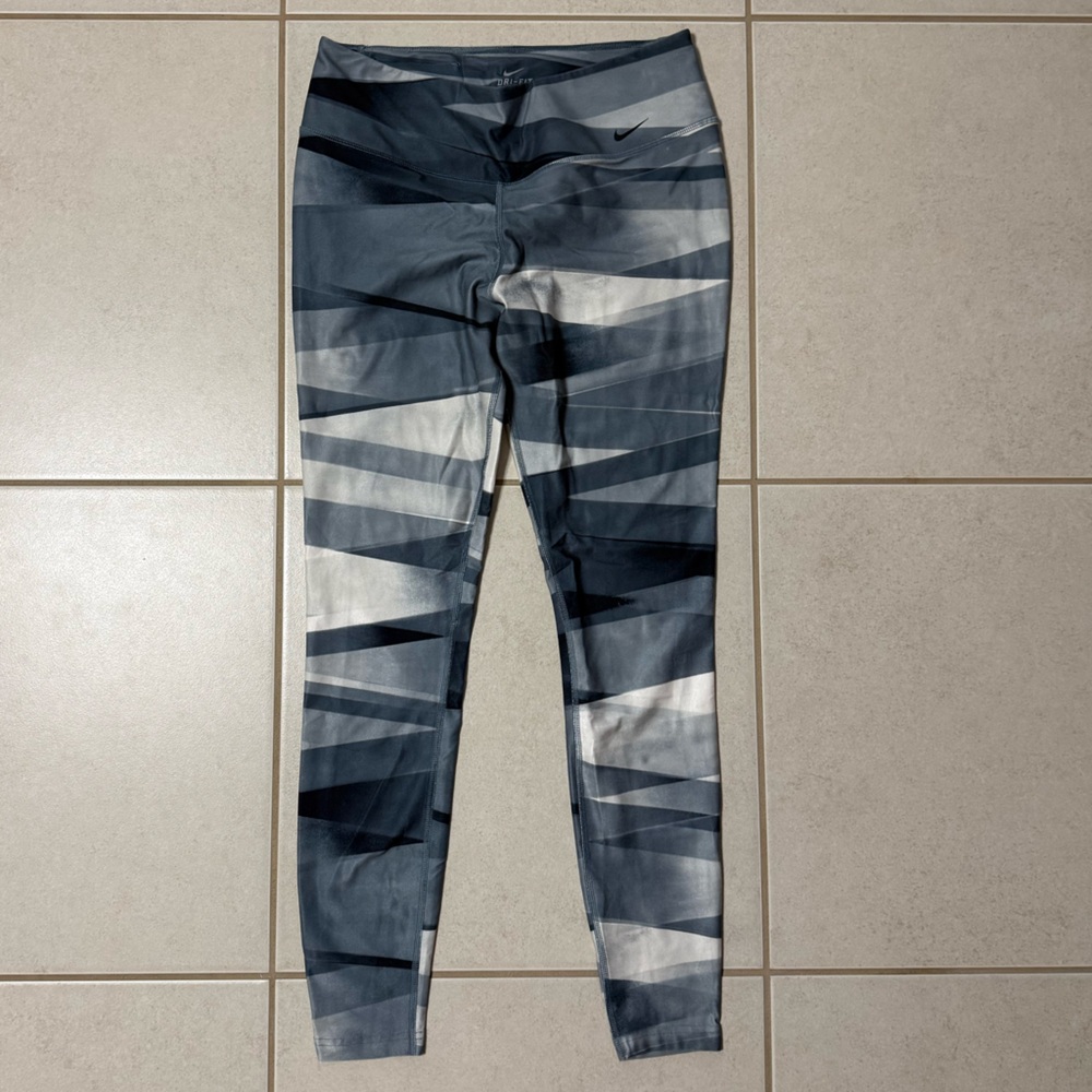 Nike Dri fit Geometric Patterned Leggings
